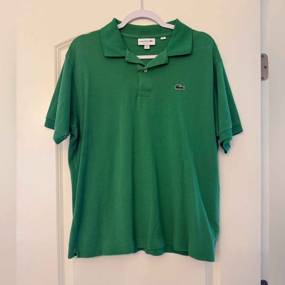 Lacoste Classic Fit Polo in Vibrant Green